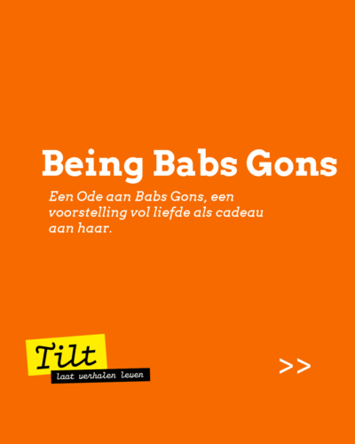 Open call Being Babs Gons 2