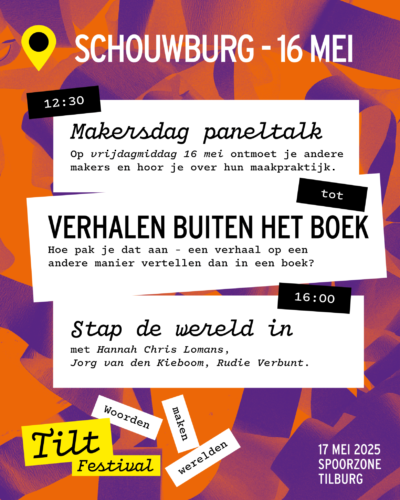 Social post Tilt Festival werkbestand