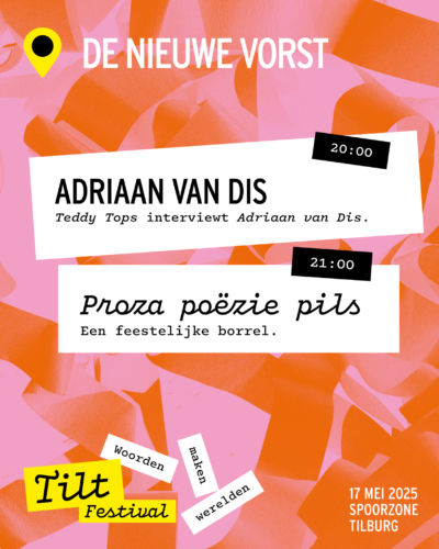 Social post Tilt Festival werkbestand