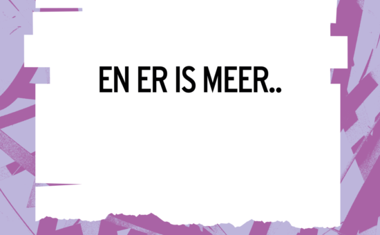 Social post Tilt Festival werkbestand